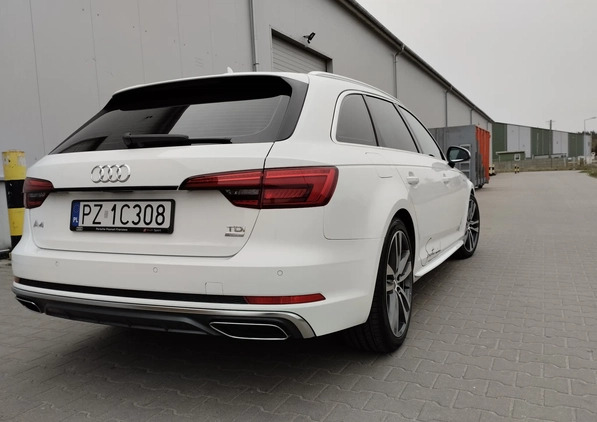 Audi A4 cena 82000 przebieg: 175000, rok produkcji 2017 z Krzyż Wielkopolski małe 352